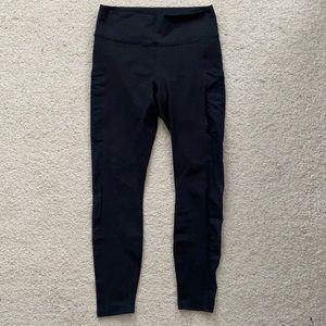 Fabletics Black Mesh Leggings